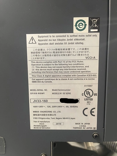 2010 Mimaki JV33-160