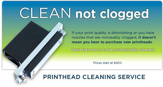 Clean not clogged